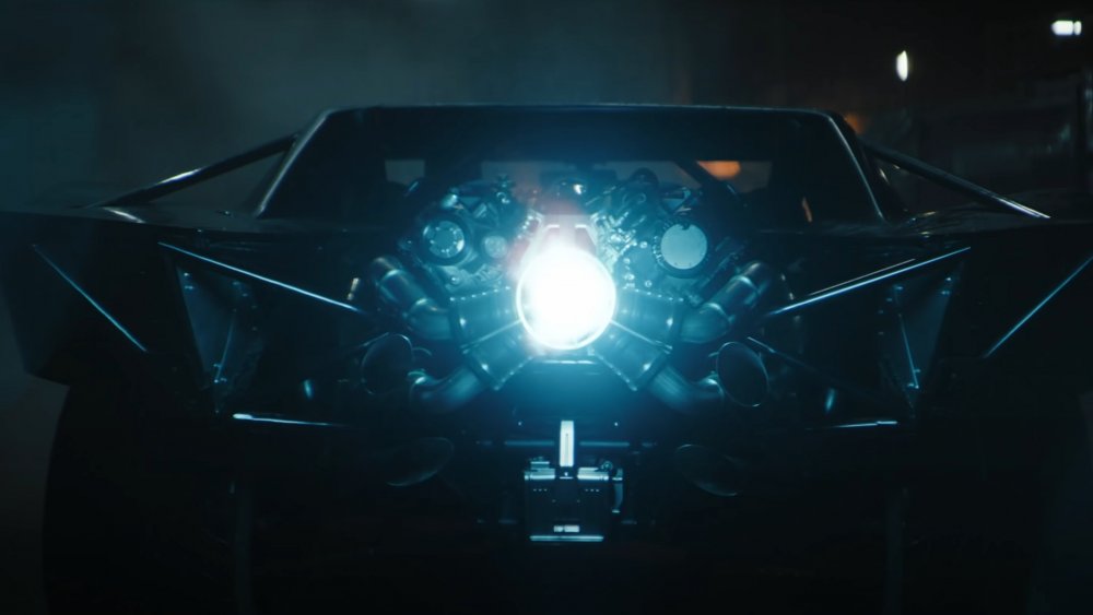 The Batmobile in The Batman