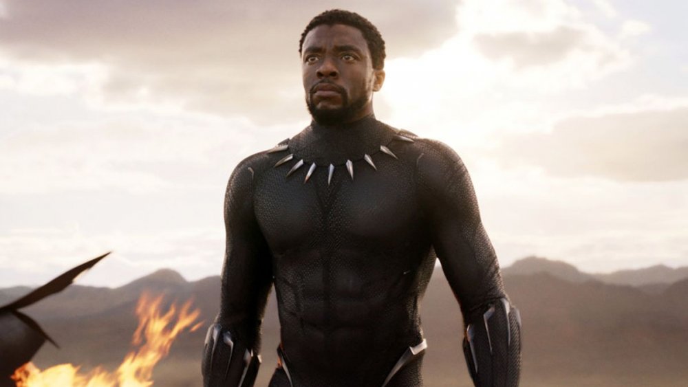 Chadwick Boseman as T'Challa in Black Panther