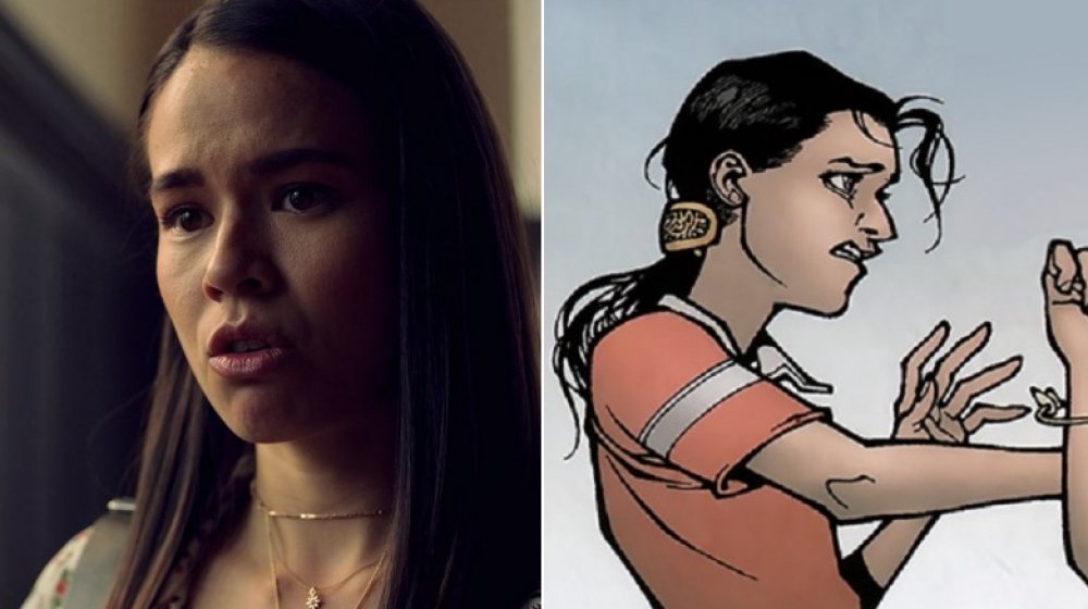 Genevieve Kang as Jackie Veda in Locke & Key