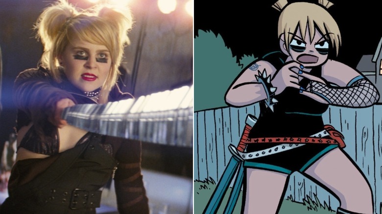 Roxie Richter Movie Comic Comparison