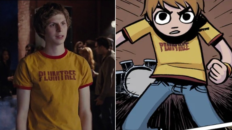 Scott Pilgrim Movie Comic Comparison