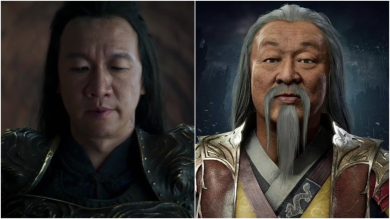 Shang Tsung young and old