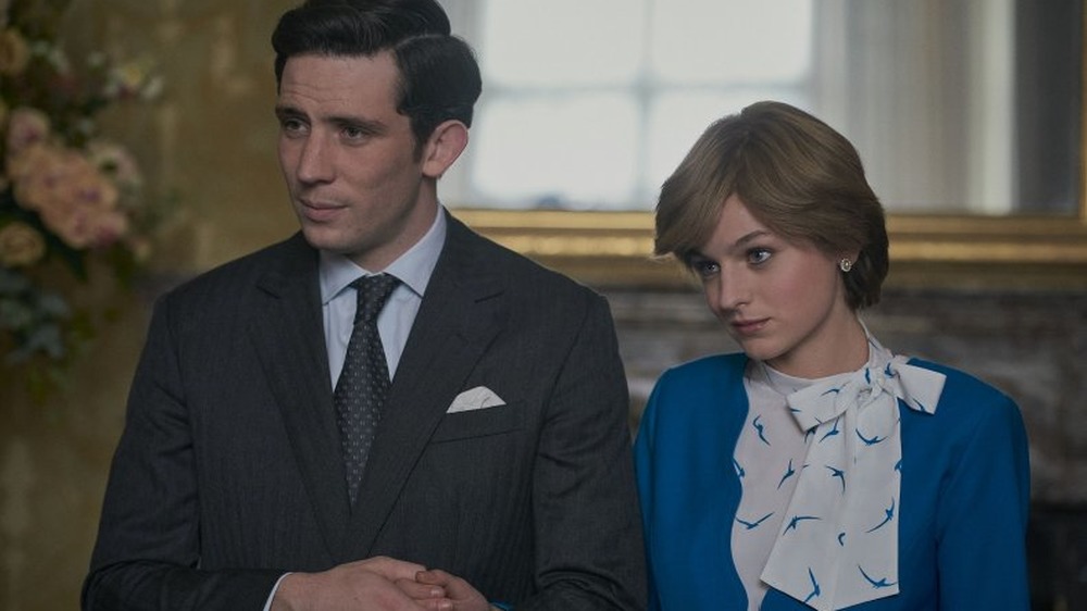 Josh O'Connor and Emma Corrin in The Crown