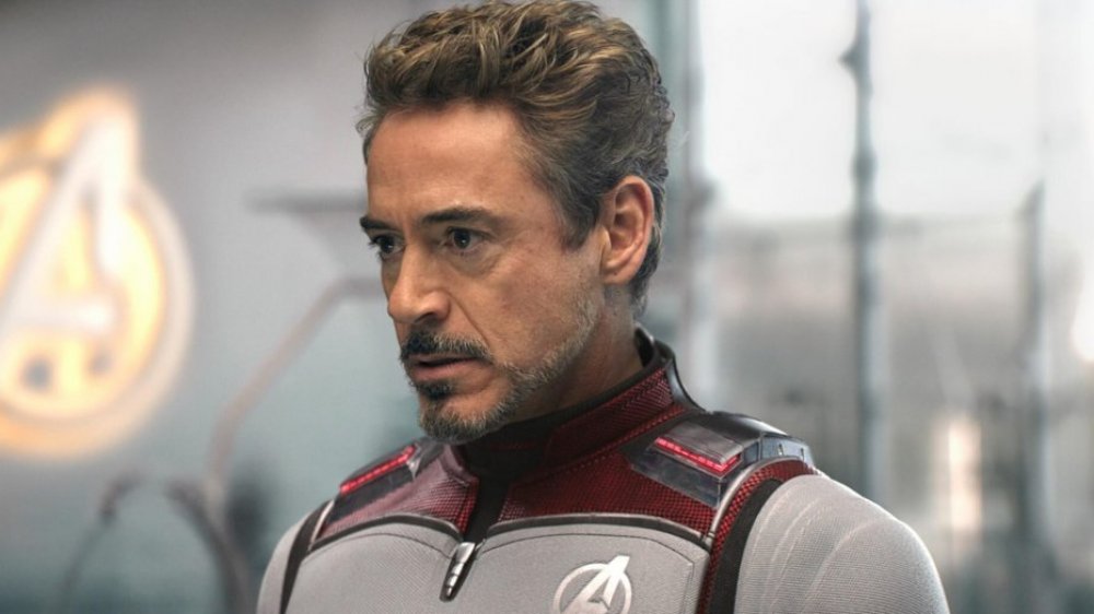 Robert Downey Jr. as Iron Man in Avengers: Endgame