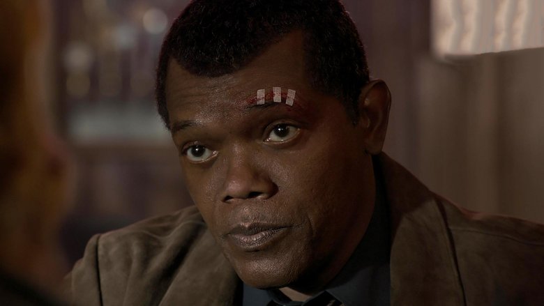 Samuel L. Jackson in Captain Marvel