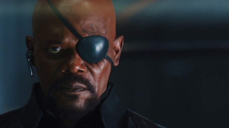 Nick Fury on alert