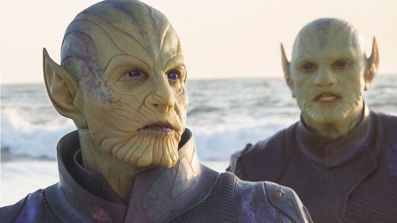 The Skrulls arrive on Earth