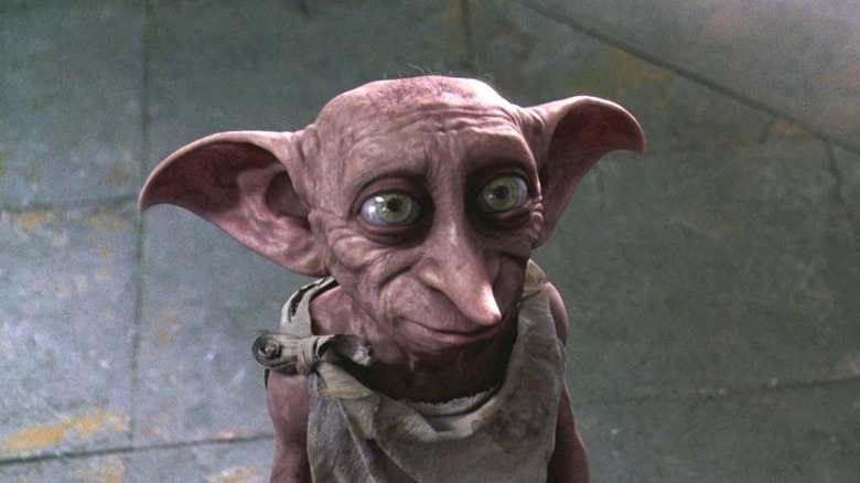 Dobby looking up