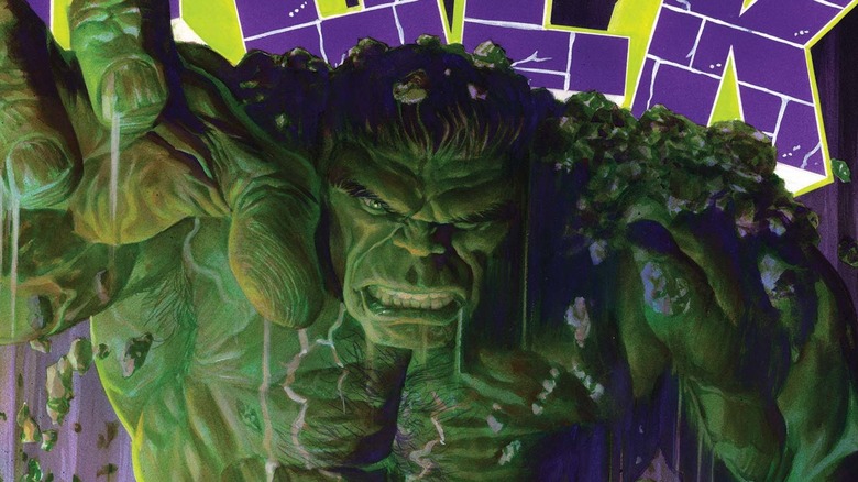 Immortal Hulk looking angry