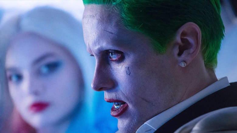 Jared Leto as The Joker in Suicide Squad