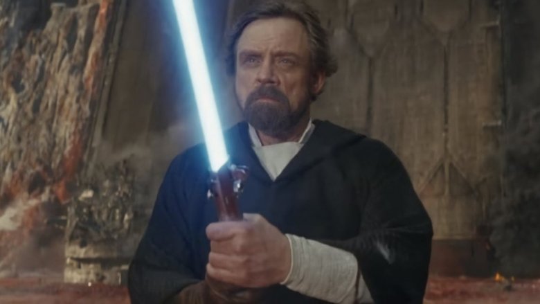 Luke Skywalker in The Last Jedi