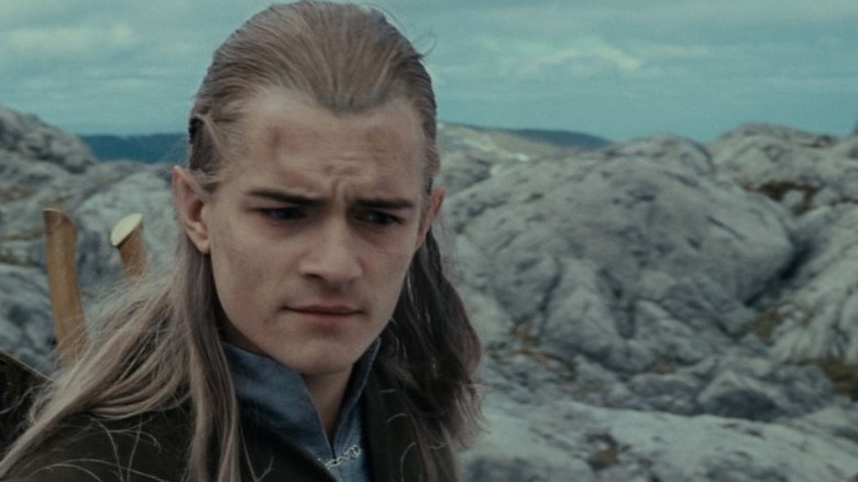 Legolas looking downwards