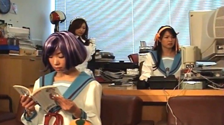 Live action Haruhi, Yuki and Mikury