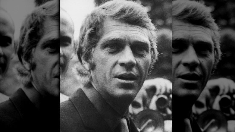 Steve McQueen black and white