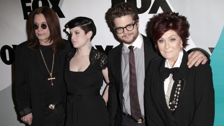 The Osbourne family in 2009