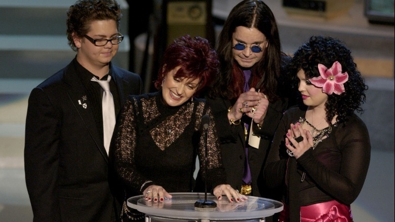 Osbourne family at Emmy awards