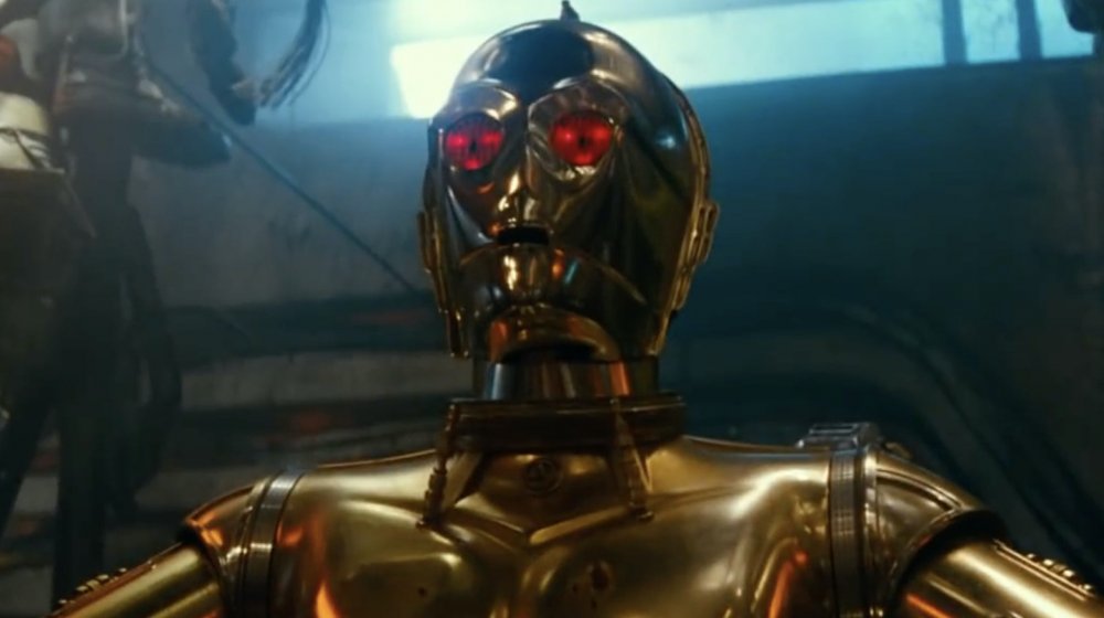 Star Wars: The Rise of Skywalker C-3PO red eyes