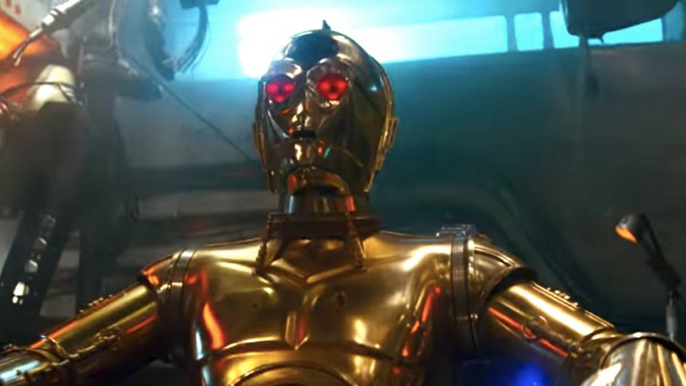 C-3PO with red eyes