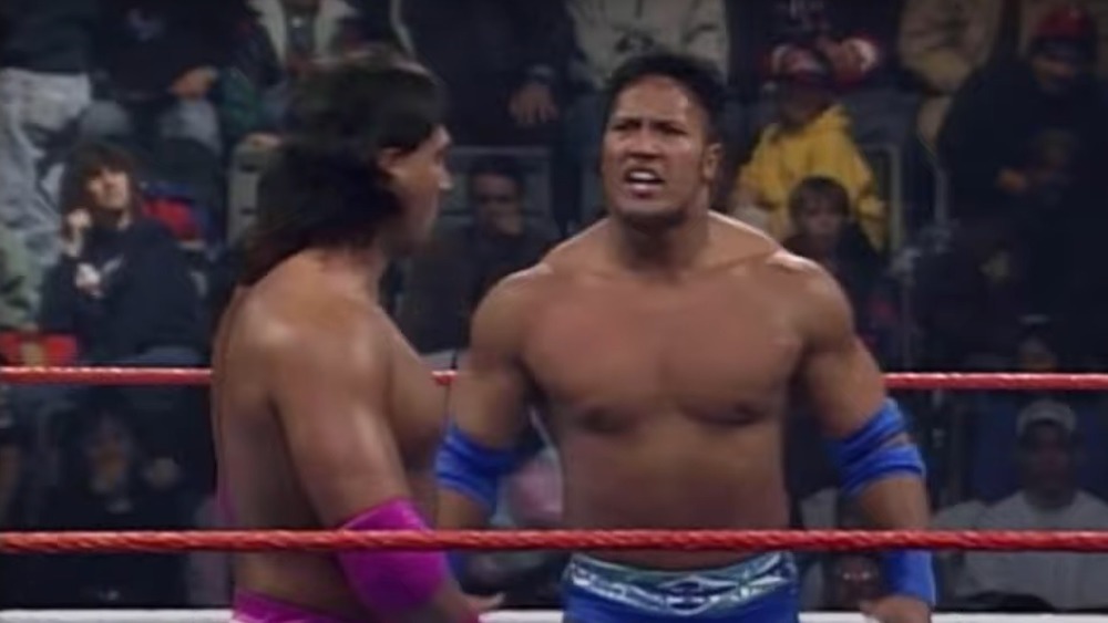 Rocky Maivia wrestling