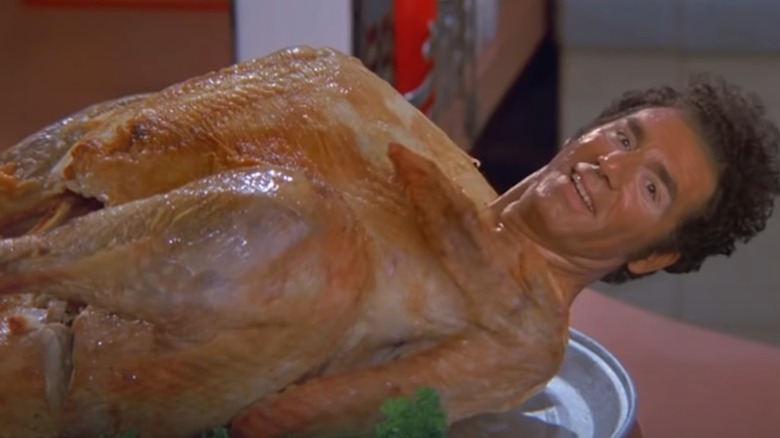 Kramer as a turkey