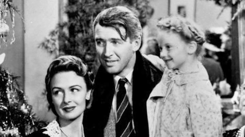 George Bailey's family happy
