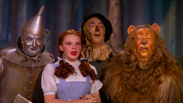 Dorothy and her three friends