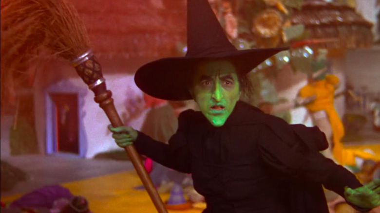 An angry Wicked Witch