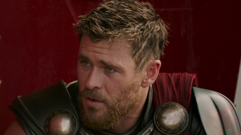 Thor looks left