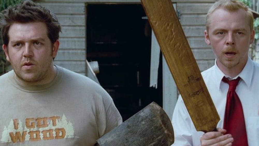 Simon Pegg and Nick Frost in Shaun of the Dead