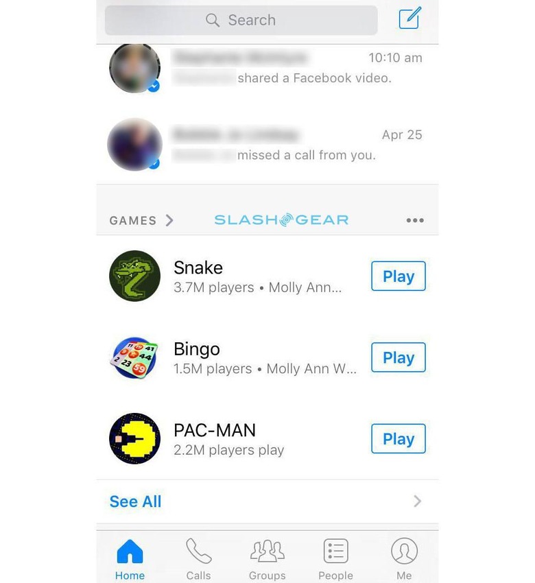 Facebook Messenger launches Instant Games
