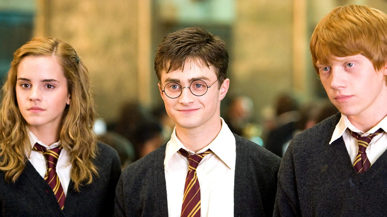 Harry Potter, Hermione Granger, Ron Weasley