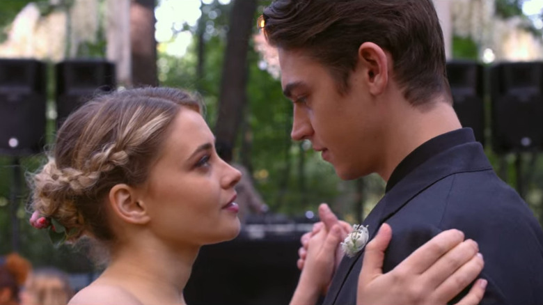 Tessa and Hardin dancing at Landon's wedding in "After Everything."