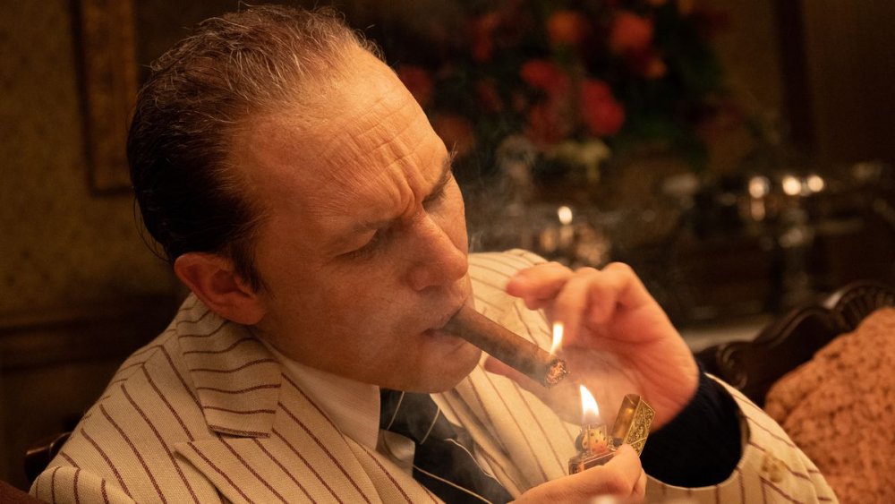 Tom Hardy as Al Capone in Capone