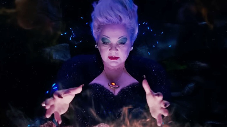 Ursula using magic