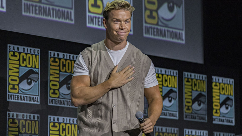 Will Poulter speaking at Comic-Con