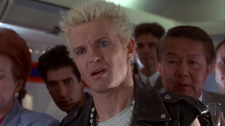 Billy Idol looking annoyed