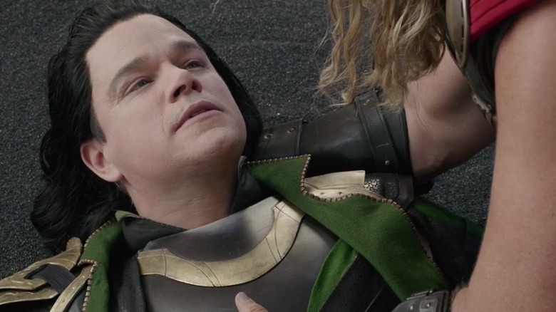 Matt Damon playing Loki