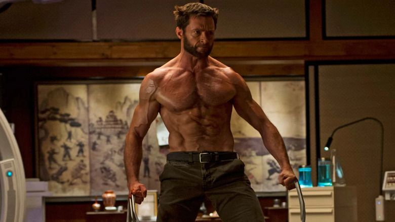 Wolverine standing in a lab