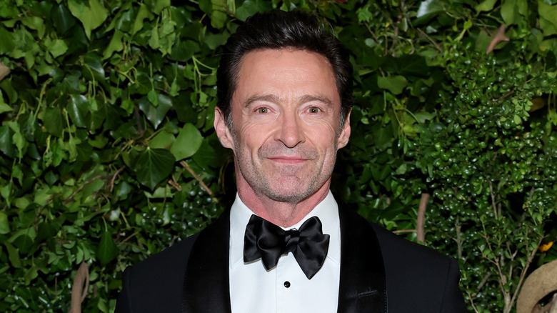 Hugh Jackman smiling