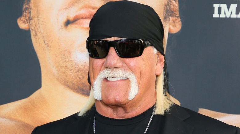 Hulk Hogan smiling