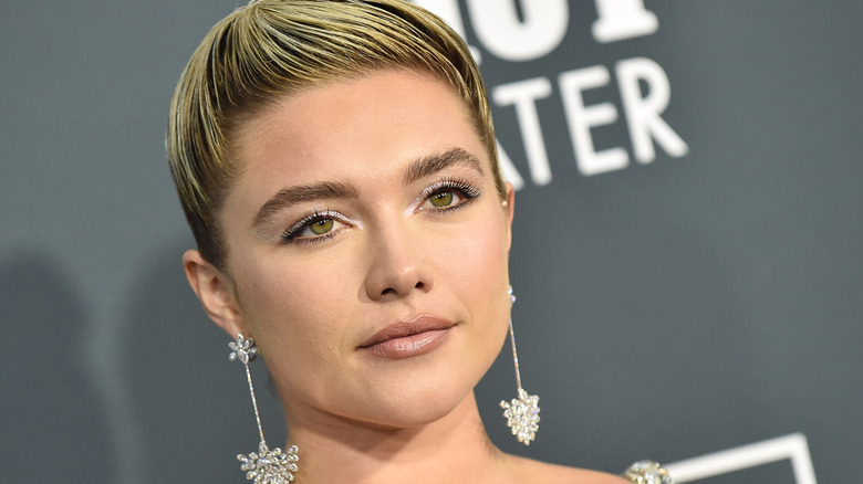 Florence Pugh at a red carpet event