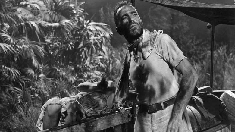 Humphrey Bogart in The African Queen