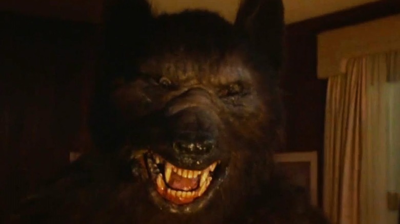 Werewolf growling in Silver Bullet