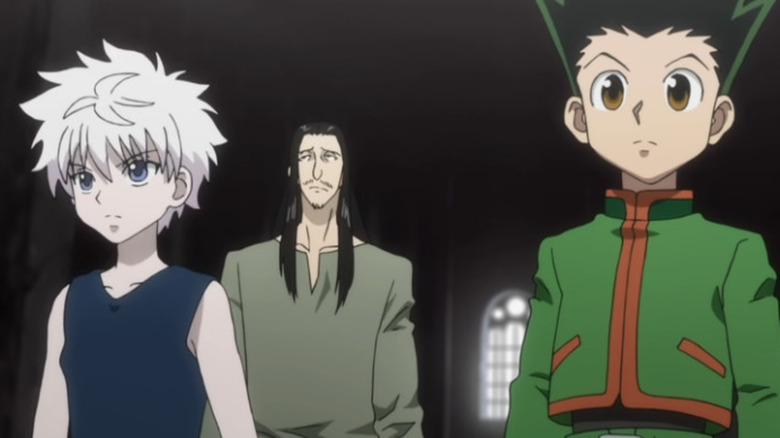 Gon and Killua standing together