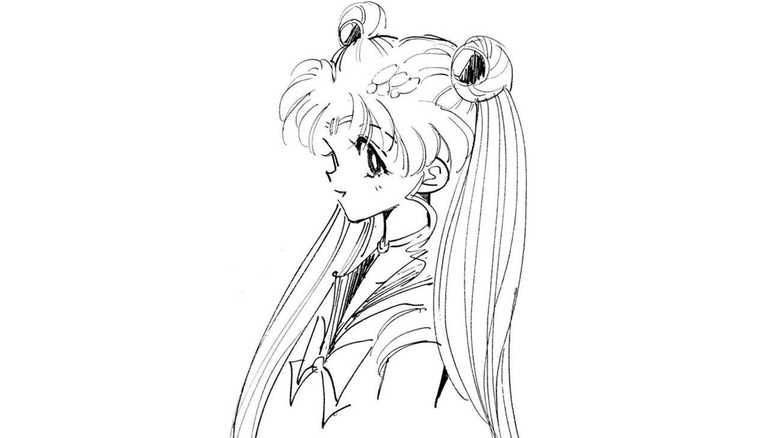 Yoshiro Togashi's Sailor Moon Sketch