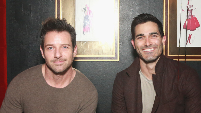 Ian Bohen and Tyler Hoechlin smiling