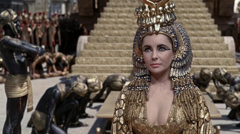 Cleopatra greets her guests