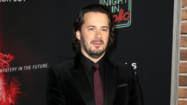 Edgar Wright at a film premiere