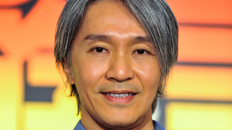 Stephen Chow at a press event