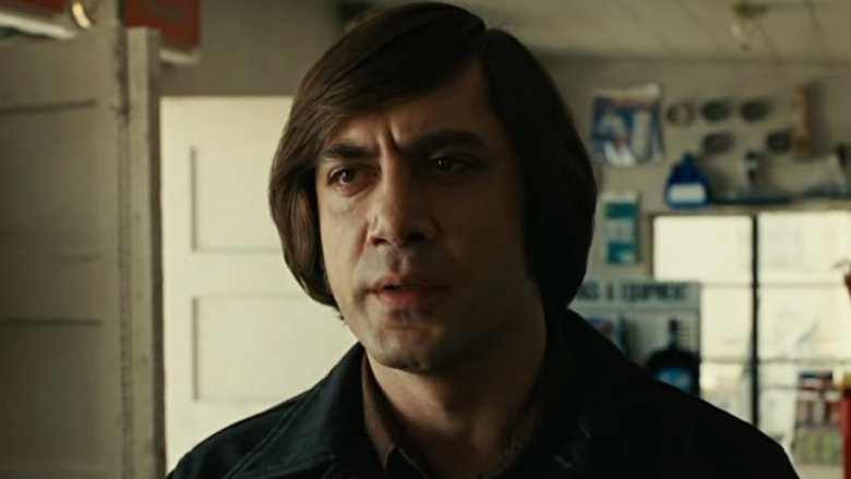 Javier Bardem as Anton Chigurh in No Country for Old Men